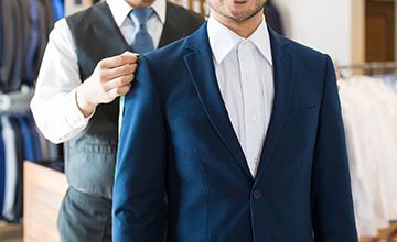 見本服での確認