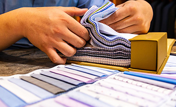 シャツ生地サンプル